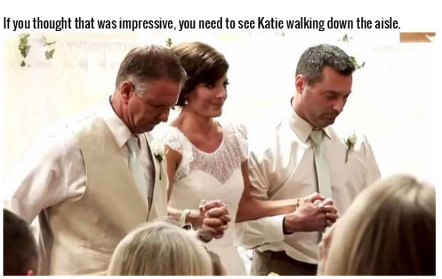 A Paralyzed Bride Walks on Her Wedding Day