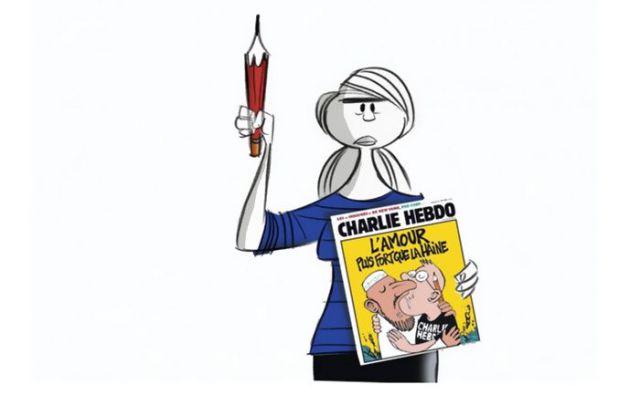 Cartoonists Create Honorary Art in Memory of the Charlie Hebdo Victims