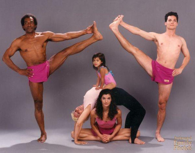 Family Fitness Photos That Will Actually Make You Cringe