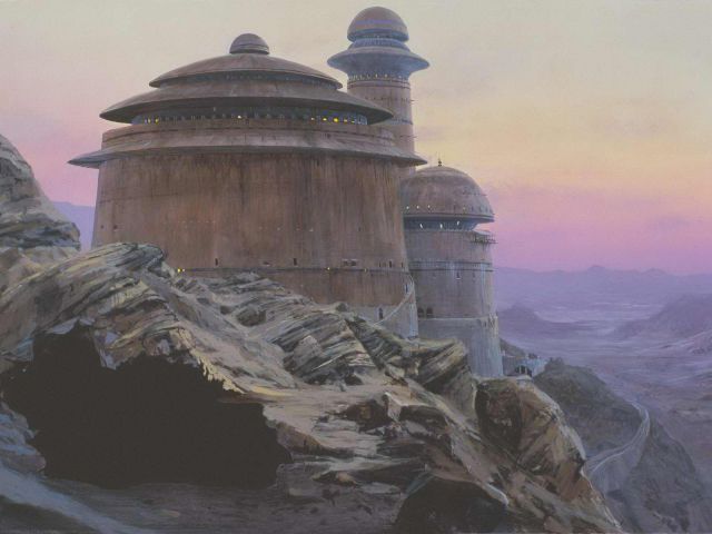 Stunning Matte Paintings from the Making of the Iconic “Star Wars” Films