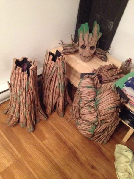 A Little “Groot” Cosplay Done Perfectly