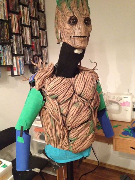 A Little “Groot” Cosplay Done Perfectly