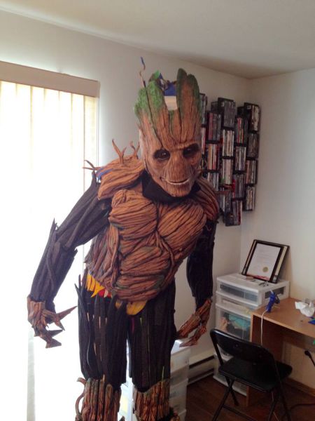 A Little “Groot” Cosplay Done Perfectly