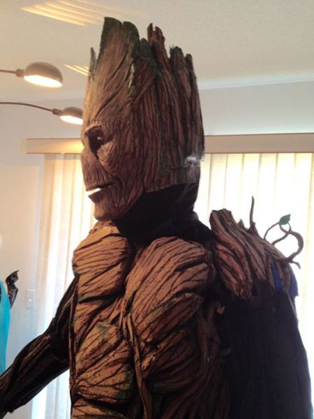 A Little “Groot” Cosplay Done Perfectly