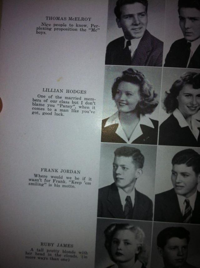 Old School Yearbook Photos That are Pretty Funny to See Today