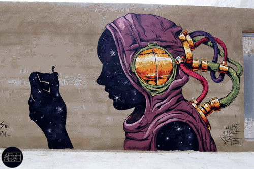 Street Art as Awesome Animation