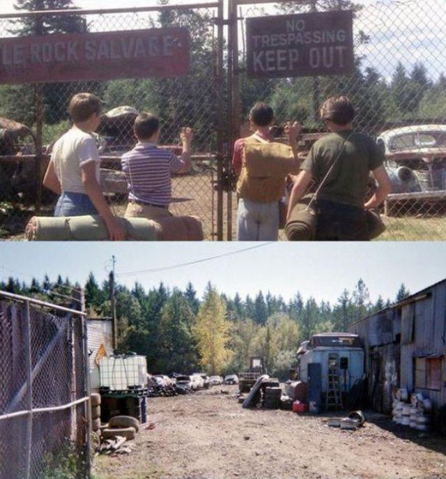 “Stand By Me” Set Locations Then and Now