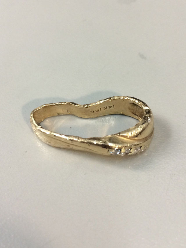 A Mangled Wedding Ring Undergoes a Loving Restoration