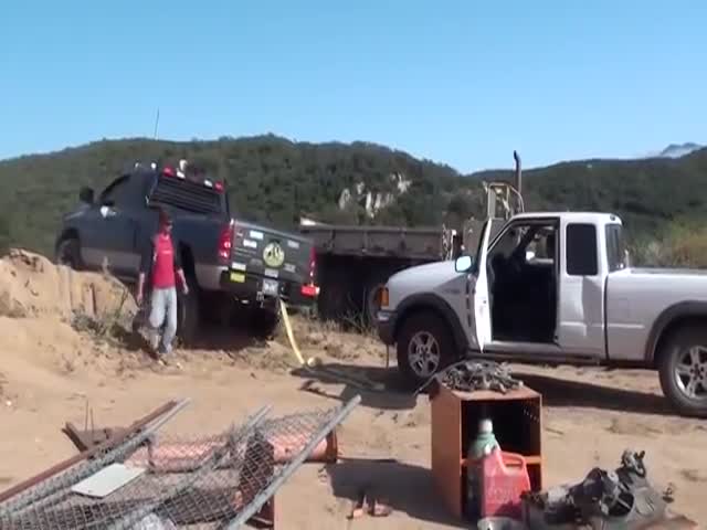 Tow Straps Don't Work That Way  (VIDEO)