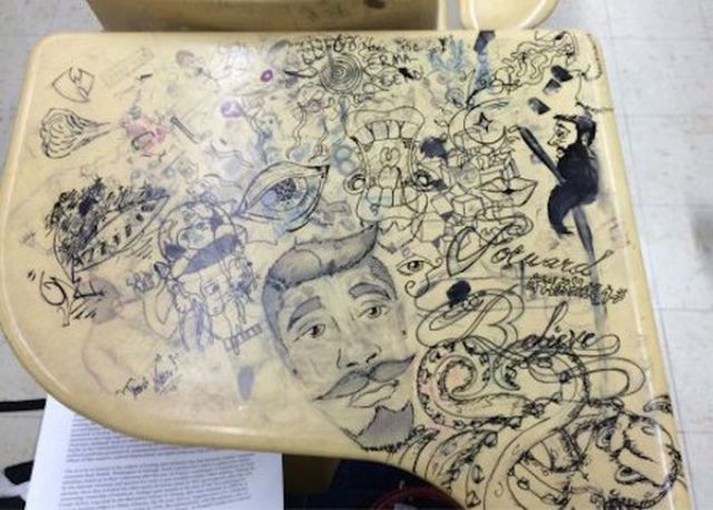 Awesome Desk Doodles That Are Actual Masterpieces