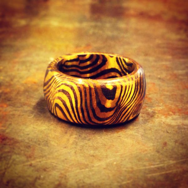 A Stunning and Unusual Metal Ring