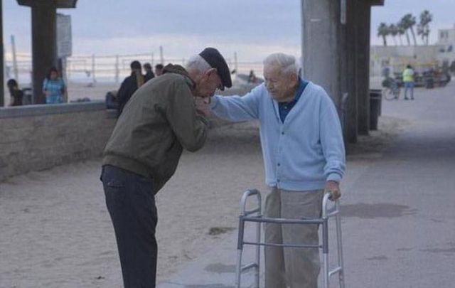 A Touching Meeting between a War Survivor and the Man Who Saved Him