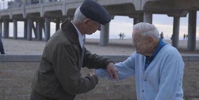A Touching Meeting between a War Survivor and the Man Who Saved Him