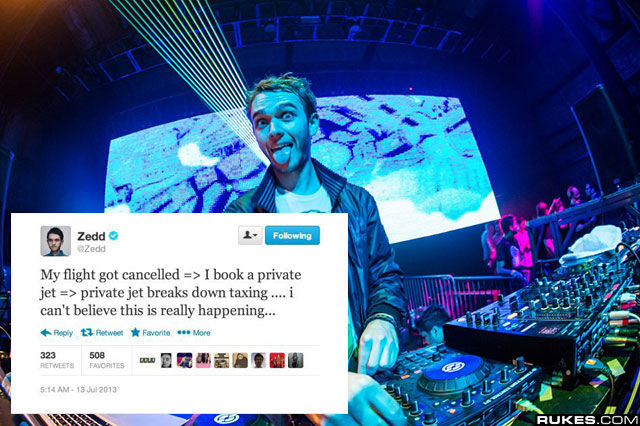 Even Rich and Famous DJs Find Lots to Complain about on Twitter