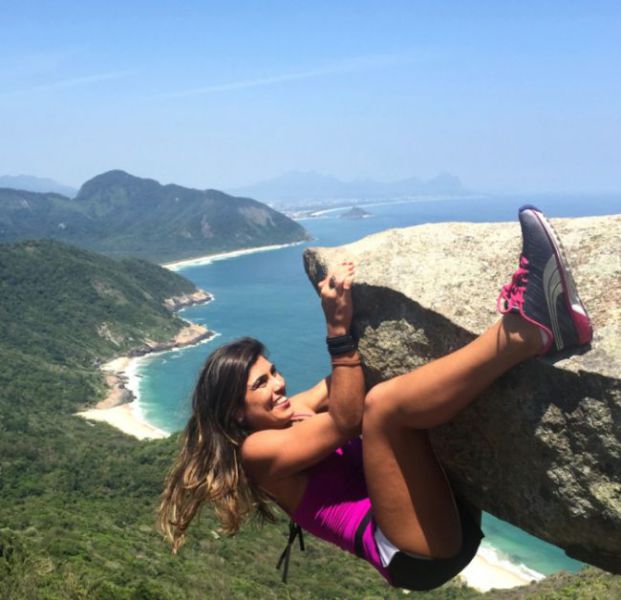 The Real-life Making of Cool Cliffside Photos