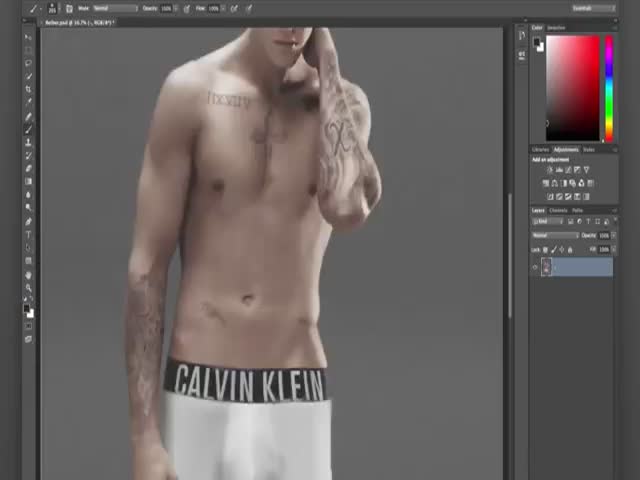 The Truth Behind Justin Bieber's Calvin Klein Underwear Ad  (VIDEO)