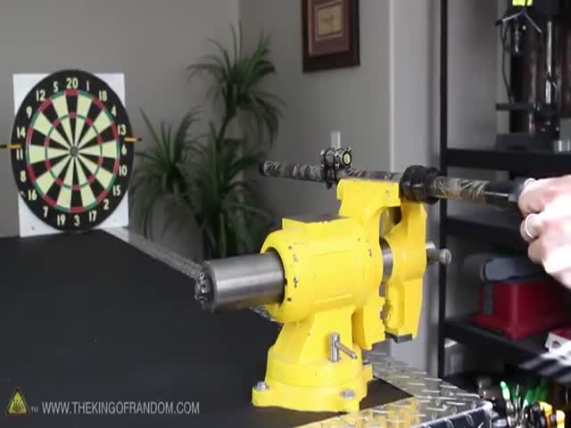 How to Make a Surprisingly Powerful Laser Guided Blowgun 
