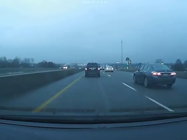 Insane Multiple Car Accident 