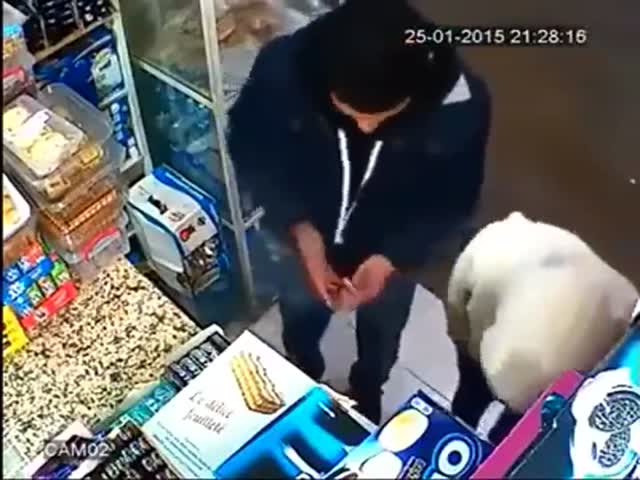 Worst Thief Ever?  (VIDEO)
