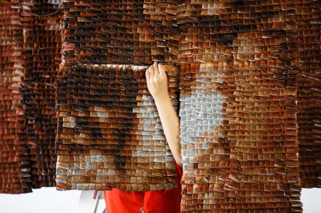 An Interesting Use of 20,000 Teabags