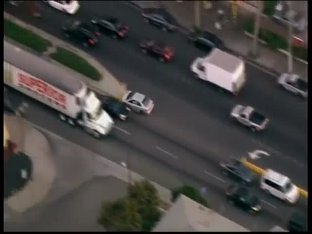 Insane Real Life GTA Police Chase in Los Angeles 
