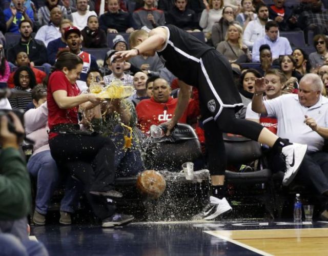 A Drinks Crisis on the Basketball Court