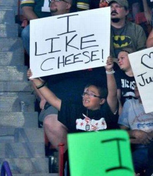 The Oddest Spectator Signs Ever Spotted