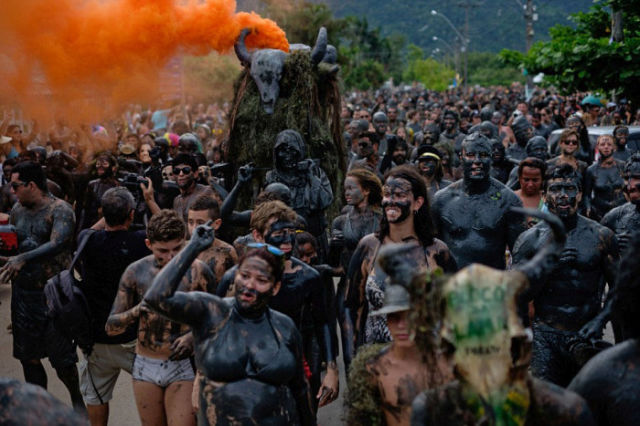 Things Get Messy at Brazil’s Annual Mud Carnival