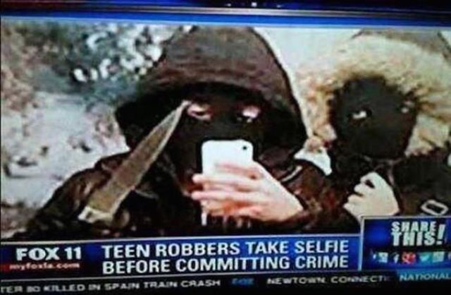 People Who Take Selfies a Bit Too Far