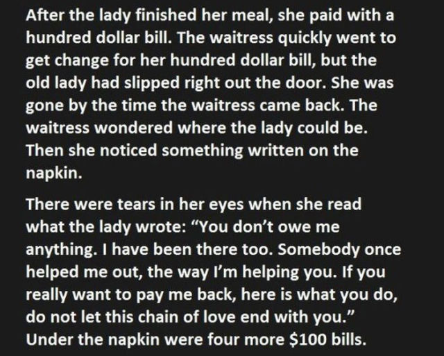 The Power of a Kind Gesture