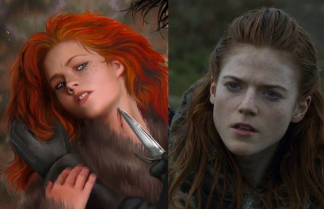 A Comparison of the “Game of Thrones” Characters in Books and TV