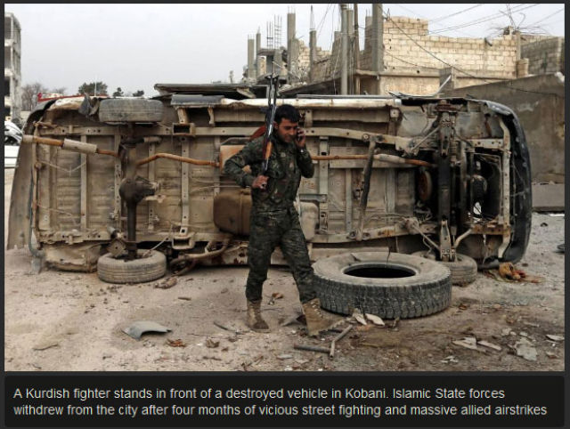 The City of Kobani Rejoices As ISIS Is Exiled