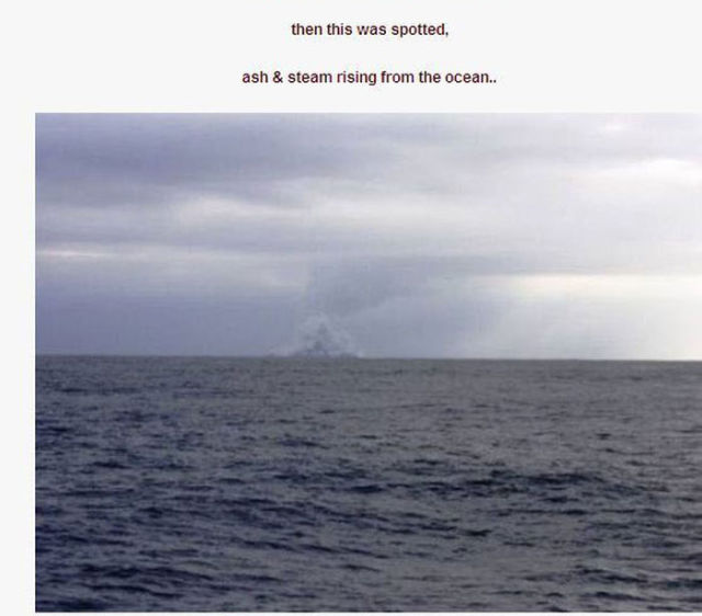 Man Gets to Witness a Once in a Lifetime Sight in the Middle of the Ocean