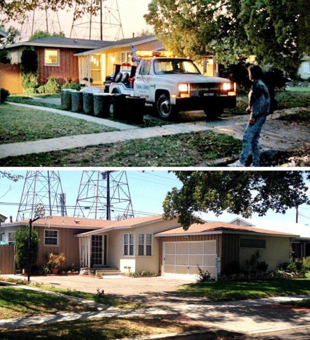 Iconic Movie Locations Then and Now