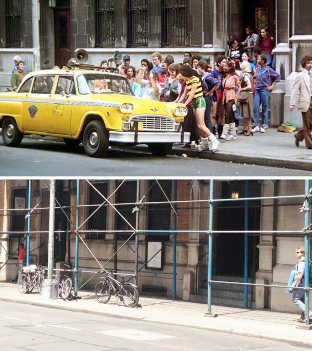 Iconic Movie Locations Then and Now