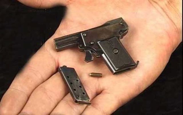 One of The Tiniest Fully Functional Semi-Automatic Pistol Ever Made
