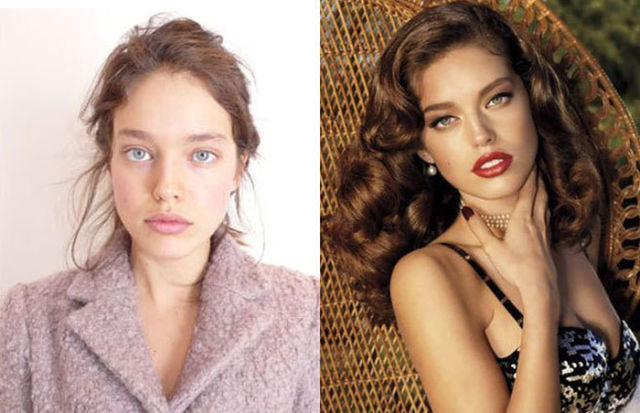 Supermodels Show Their Natural Beauty without Makeup