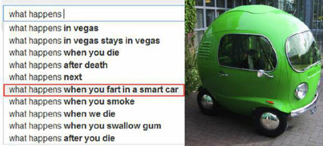 Google Autocomplete Comes Up with the Strangest Suggestions