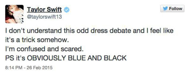 The Internet Tries to Make Sense of What Colour This Dress Actually Is