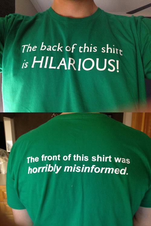 Funny T-Shirts That You Will Wish You Owned