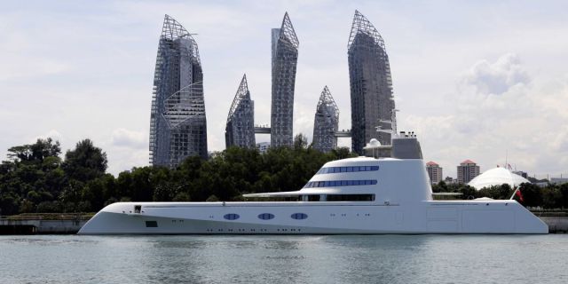 russian yacht singapore