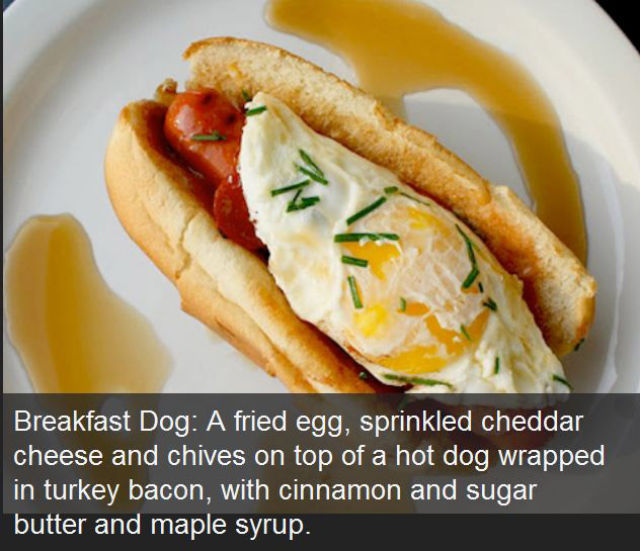 A Few Inventive Ways to Eat a Hot Dog