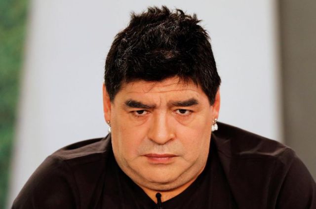 Diego Maradona’s Odd Fashion Faux Pas