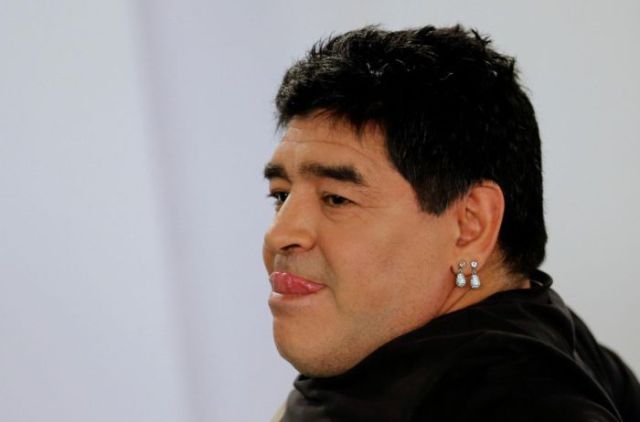 Diego Maradona’s Odd Fashion Faux Pas