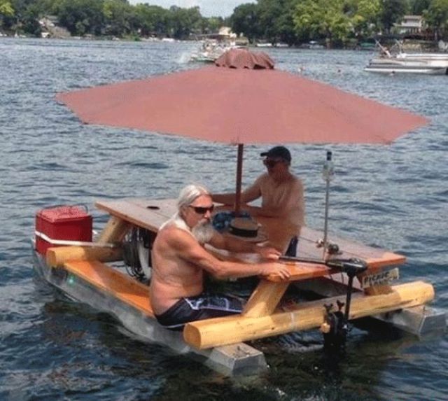 Redneck Hacks for Watercrafts That Are a Little Silly and a Little Insane