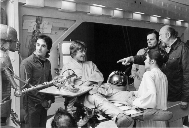 Old Set Photos Taken Behind-the-scenes of the Making of Star Wars