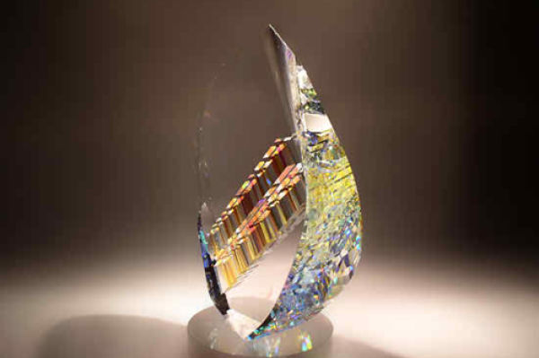 Magical Fibonacci Inspired Glass Sculpture Creations