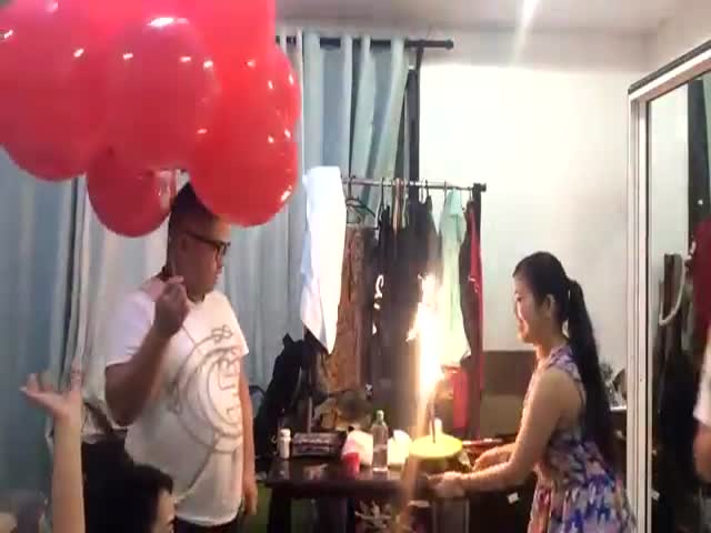 Don't Celebrate Your Birthday with Helium Balloons  (VIDEO)