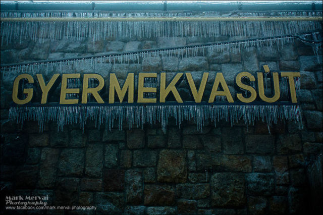 Budapest Is Covered in Ice