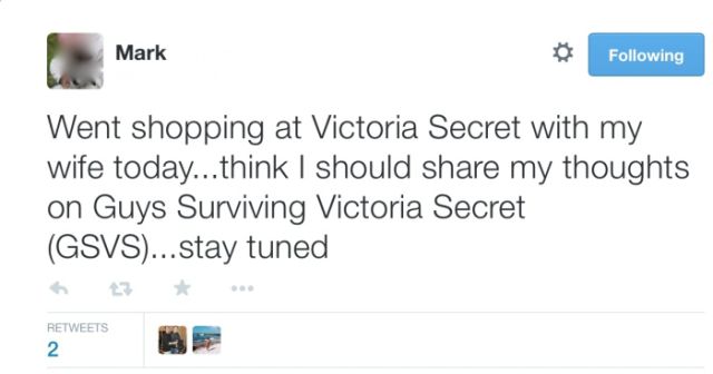 A Husband’s Victoria’s Secret Tweet Journey
